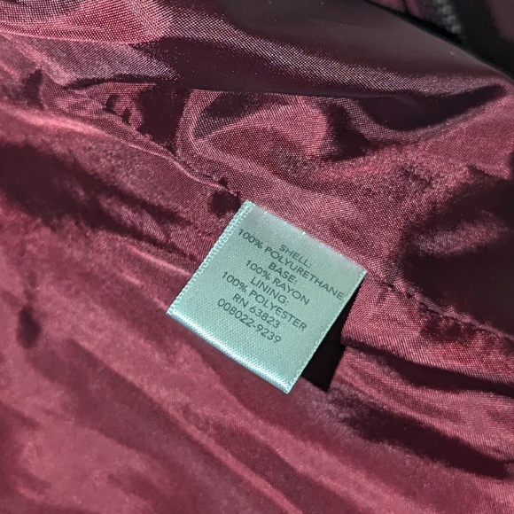 Christopher & Banks Petite Maroon Jacket Size P/M - Picture 7 of 7